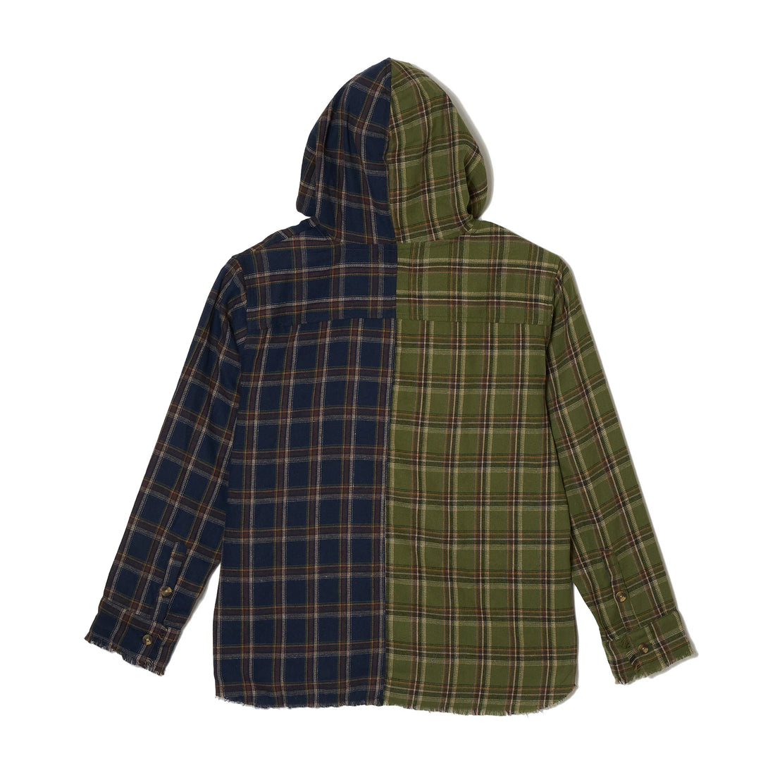 AFB Hooded Shirts (NAVY / GREEN)