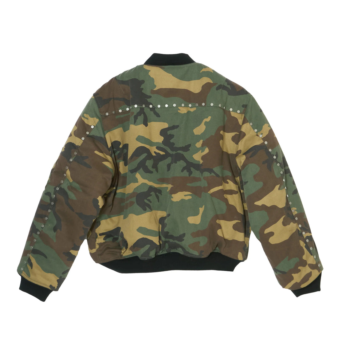 AFB Studded Bomber Jacket (Woodland)