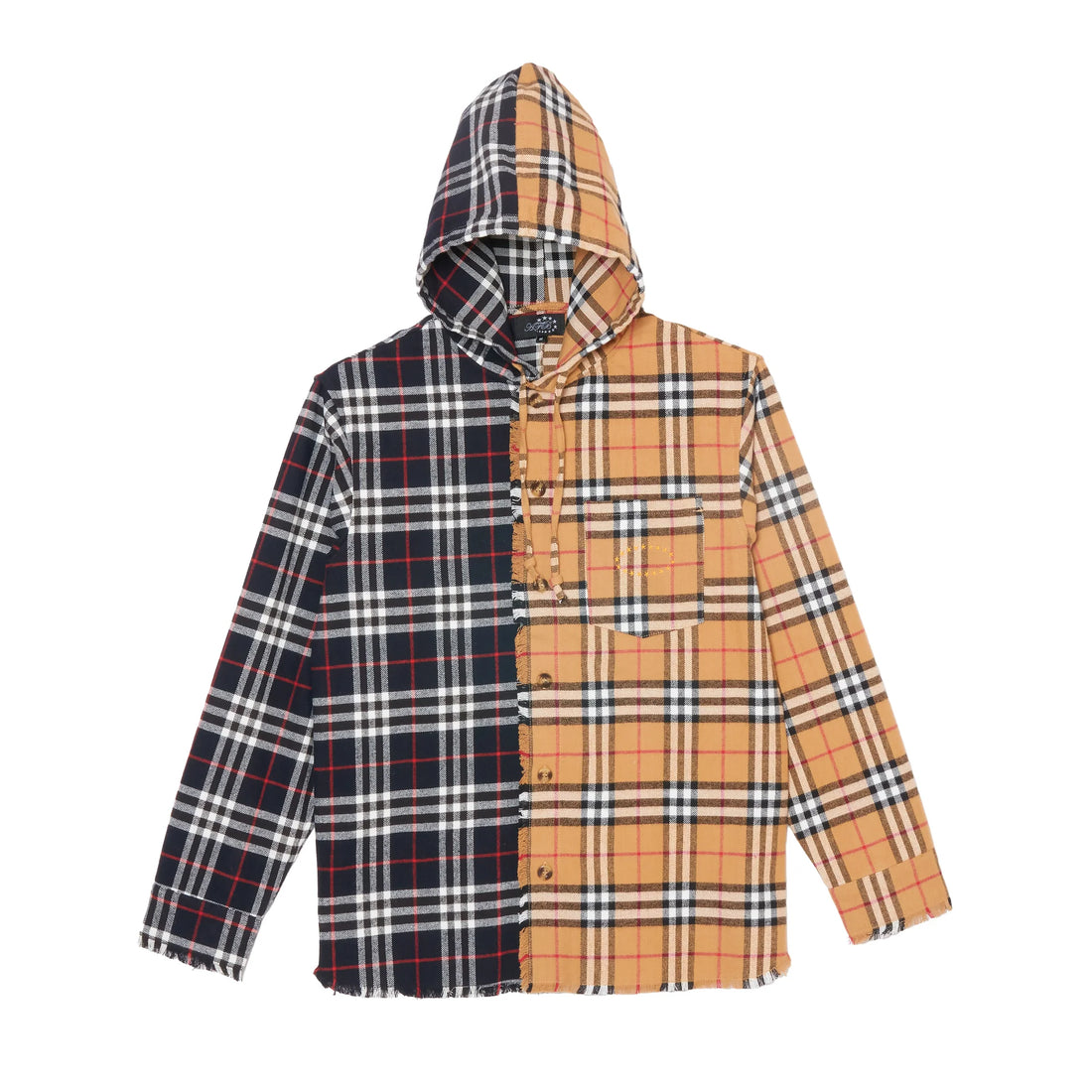 AFB Hooded Shirts (BEIGE / NAVY)