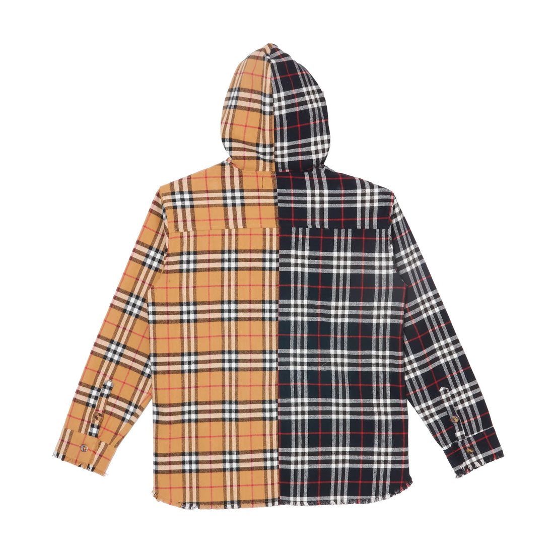 AFB Hooded Shirts (BEIGE / NAVY)