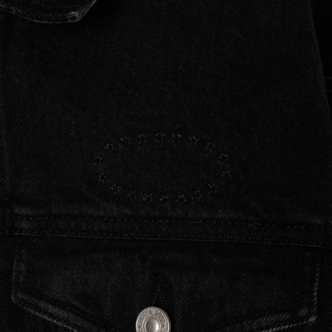 AFB OVERSIZED PATCHED DENIM JACKET