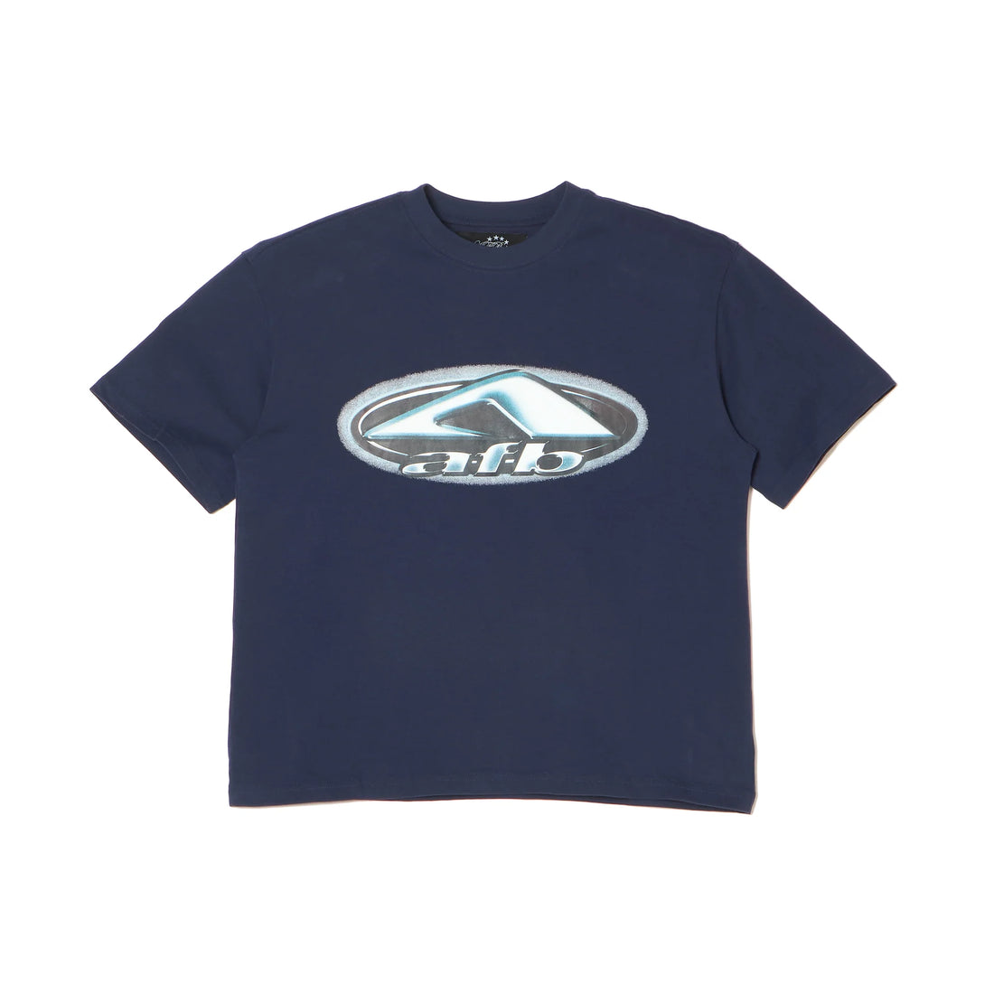 AFB METALLIC TEE (NAVY)