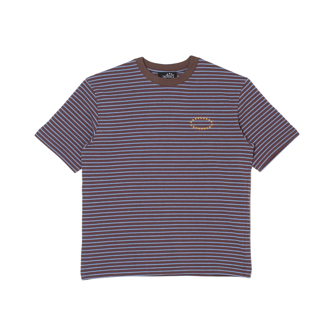 AFB BORDER TEE (CHARCOAL)