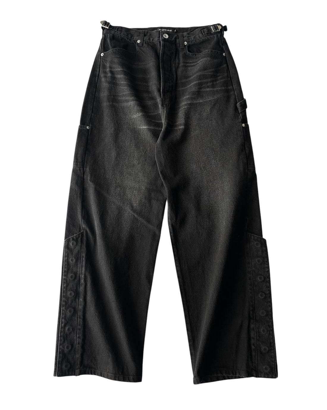 NO MASS PROD. 009VTG DIRTY BAGGY JEANS