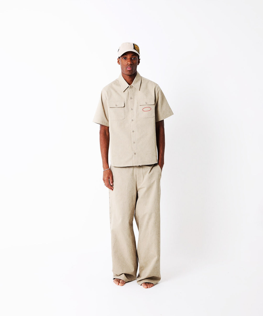 AFB SS WORK SHIRT (KHAKI)