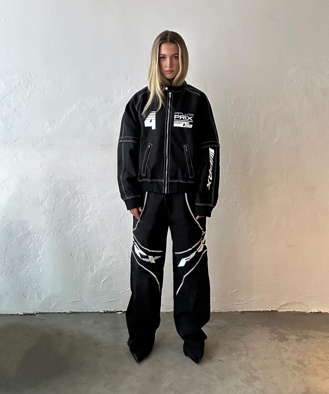 PRIX x PFUSA Moto Nylon Jogger