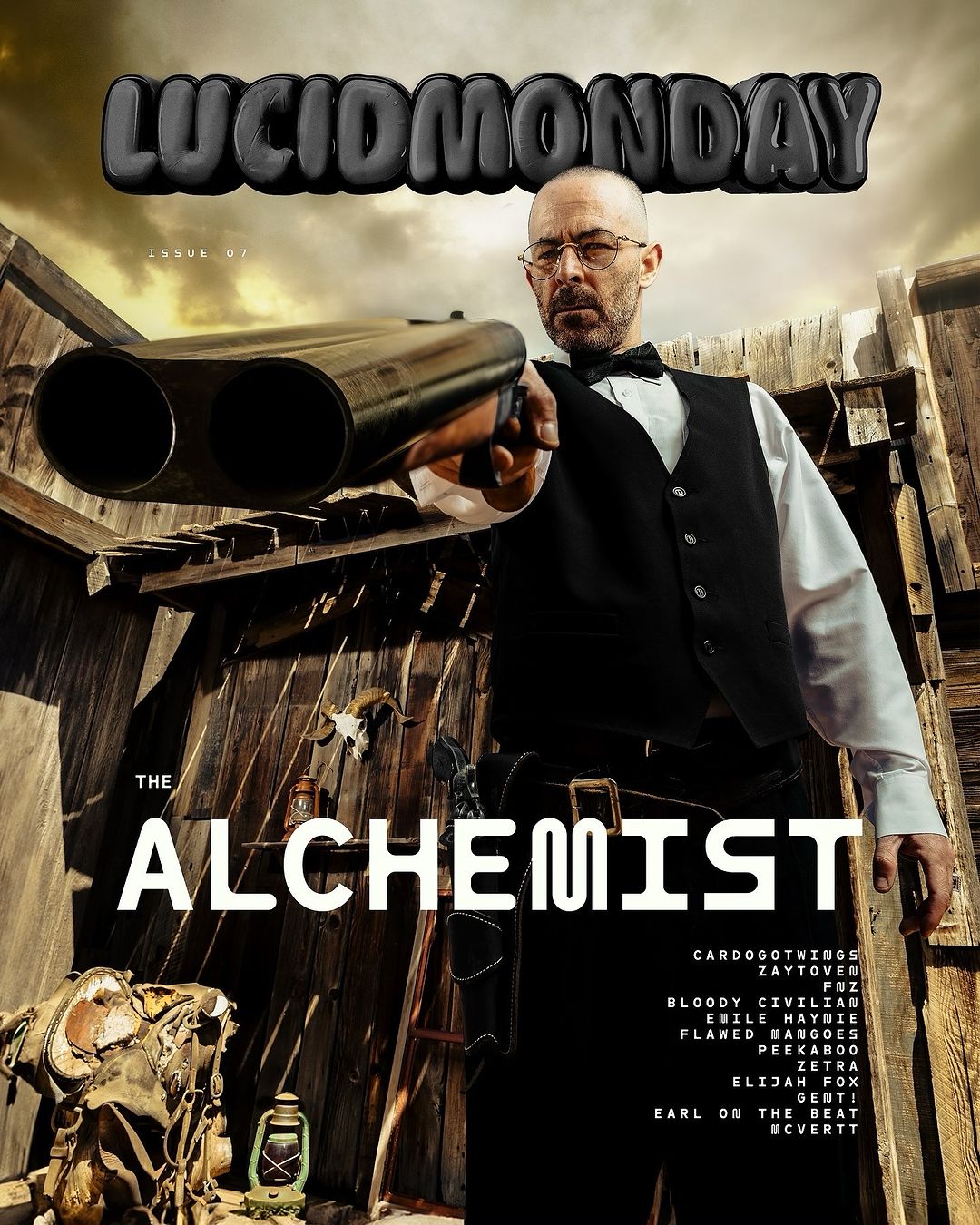 LUCID MONDAY MAGAZINE ISSUE 07 (ALCHEMIST COVER)