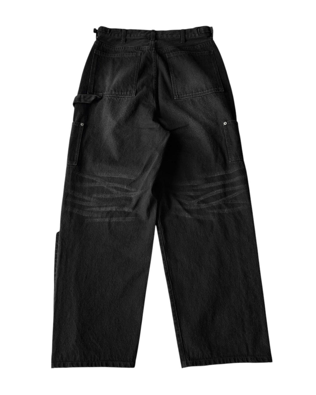 NO MASS PROD. 009VTG DIRTY BAGGY JEANS