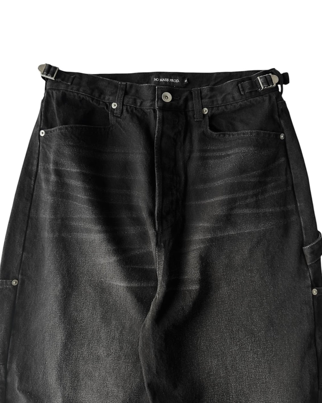 NO MASS PROD. 009VTG DIRTY BAGGY JEANS