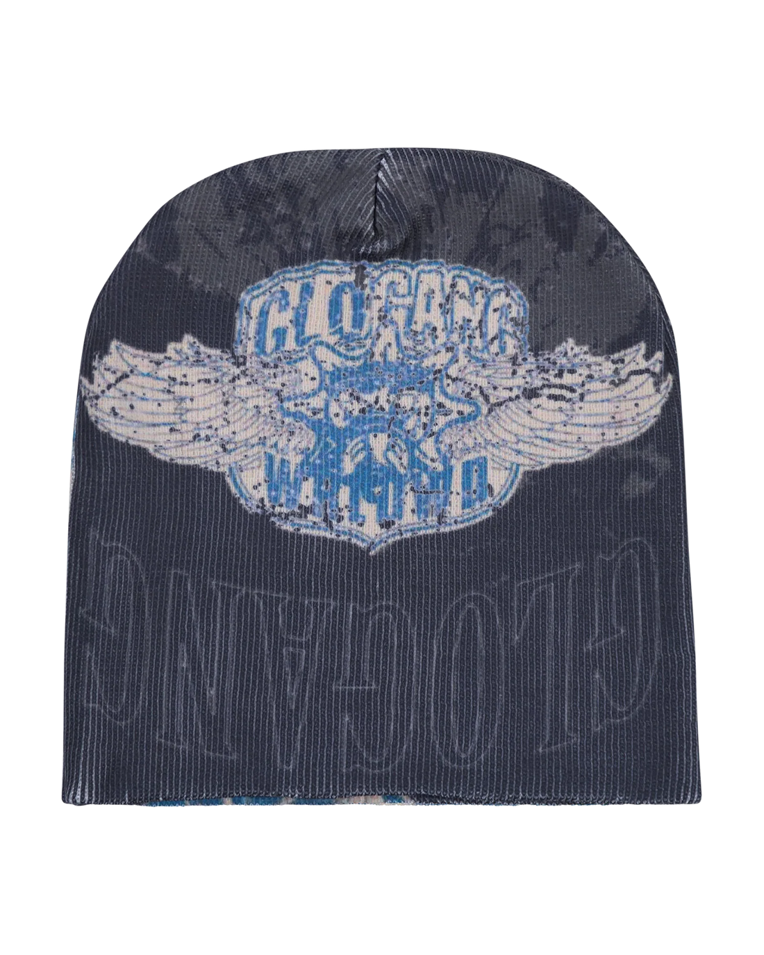 GLO GANG Make It Dirty Cut Off Sleeve Tee Beanie