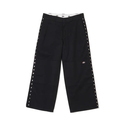 AFB DICKIES STUDDED WIDE PANTS BLACK