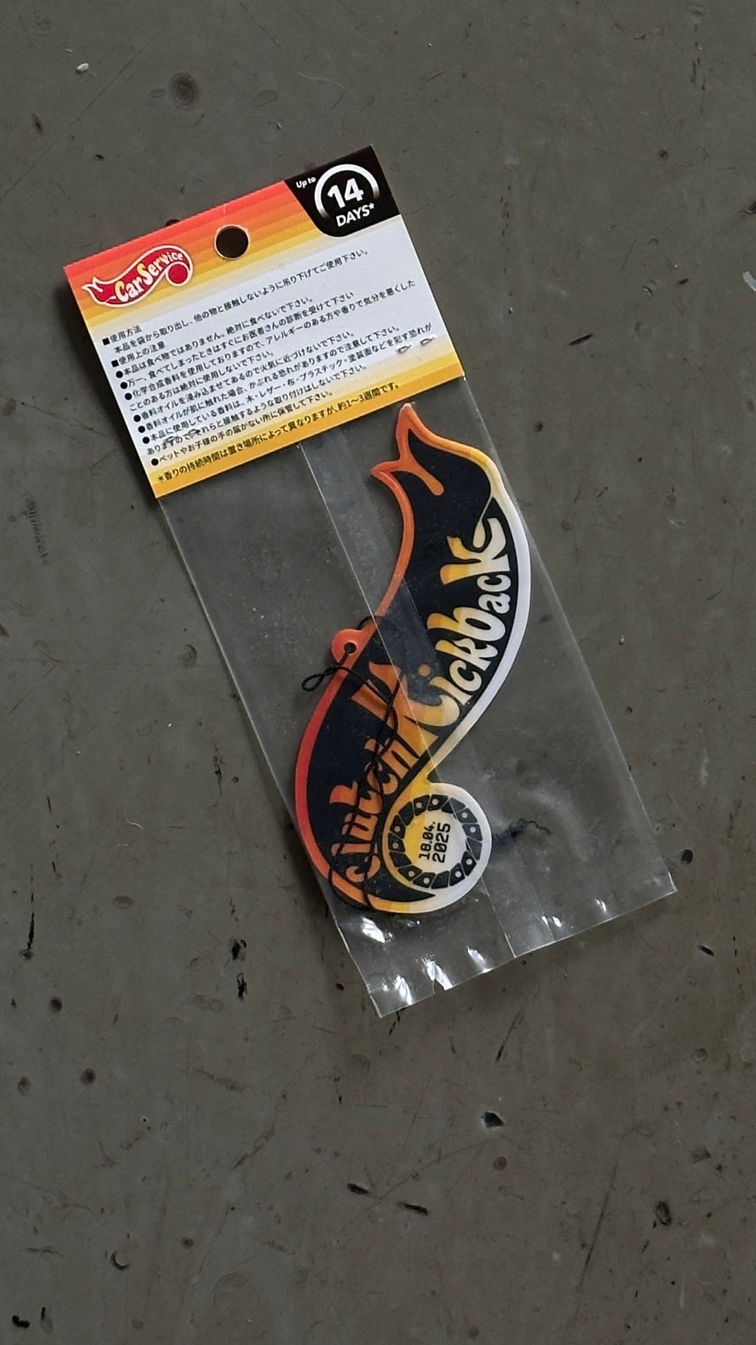 THE CLUTCH KICKBACK X CAR SERVICE AIR FRESHENER
