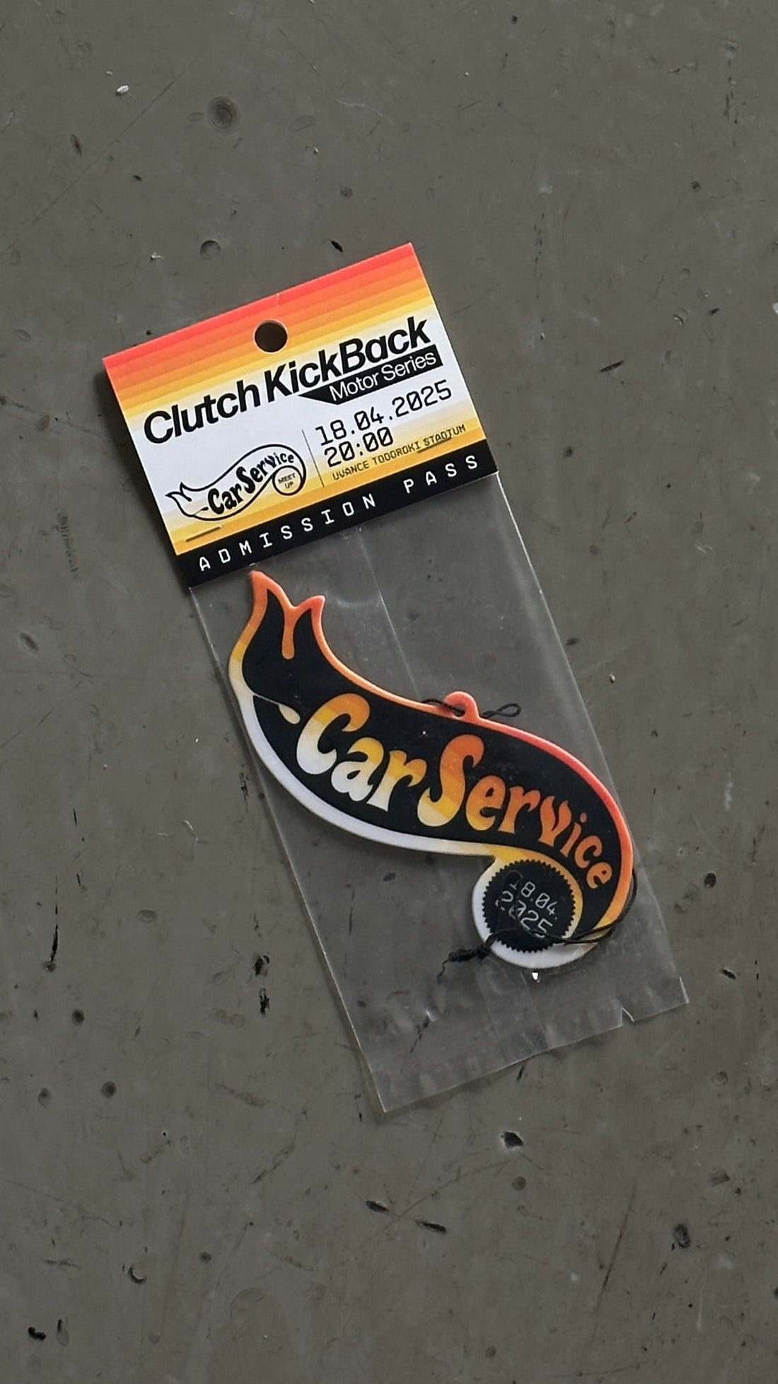 THE CLUTCH KICKBACK X CAR SERVICE AIR FRESHENER