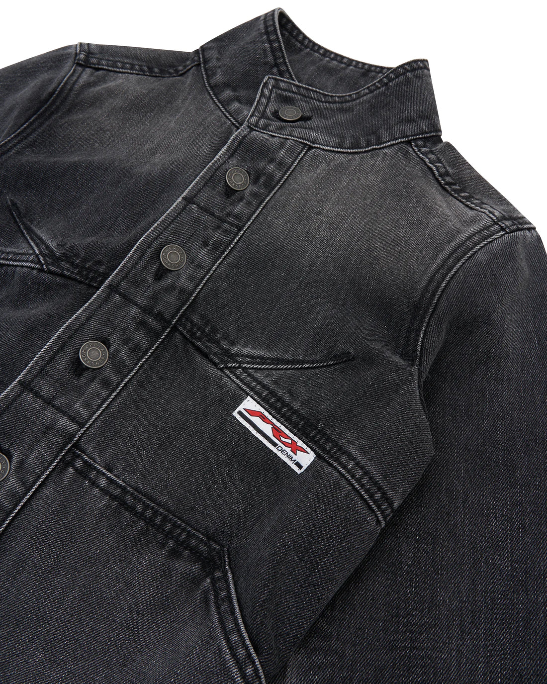 PRIX 98 DENIM JACKET GUNMETAL