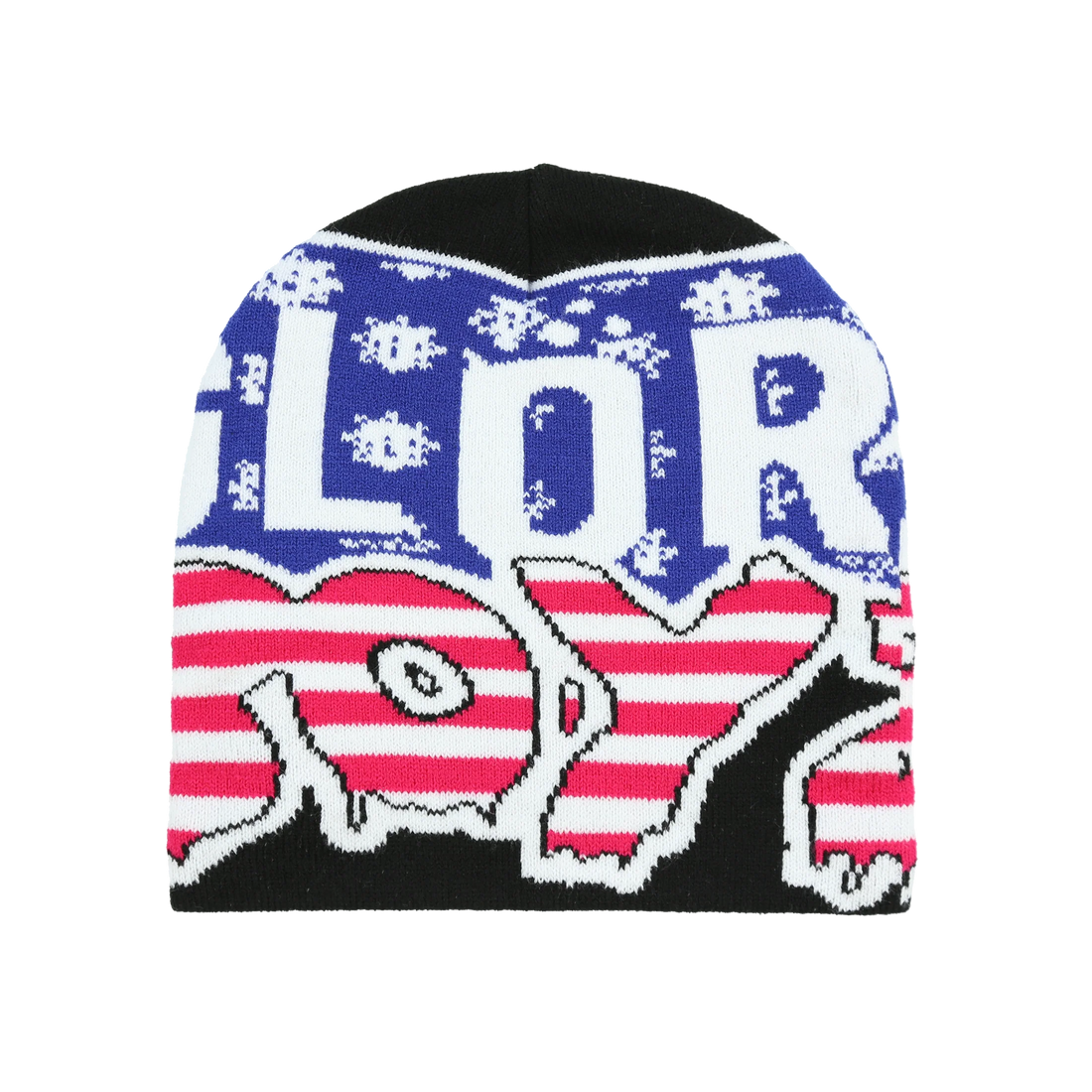 GLO GANG Glory Boyz Flag Beanie
