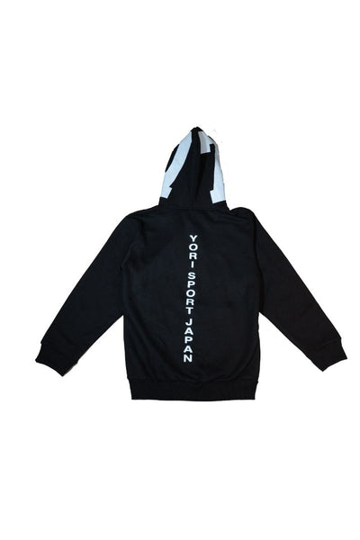 YORI SPORT JAPAN EXCLUSIVE 5 STRIPE ZIP UP (BLACK)