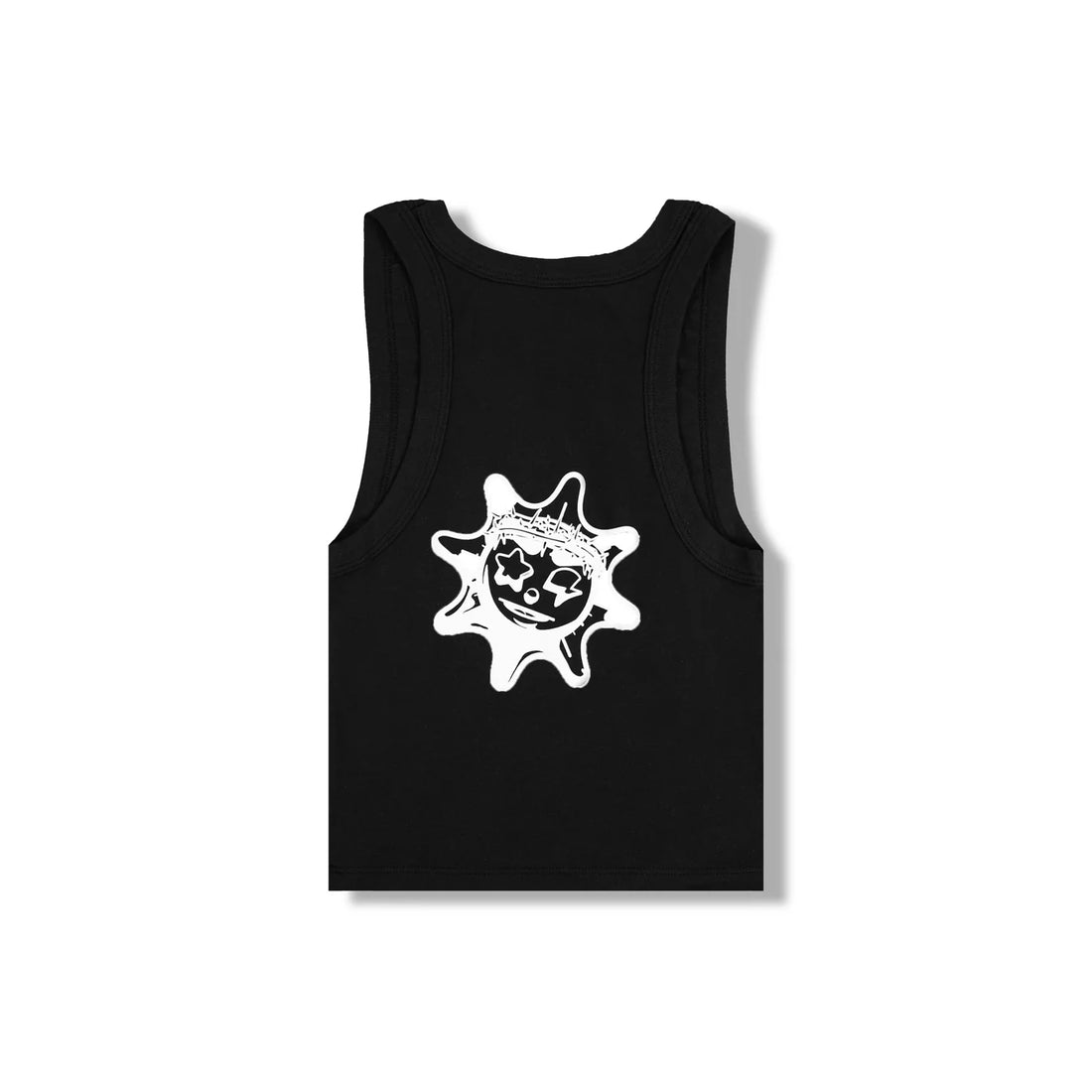 GLO GANG Glo Girl Flag Crop Tank (Black),