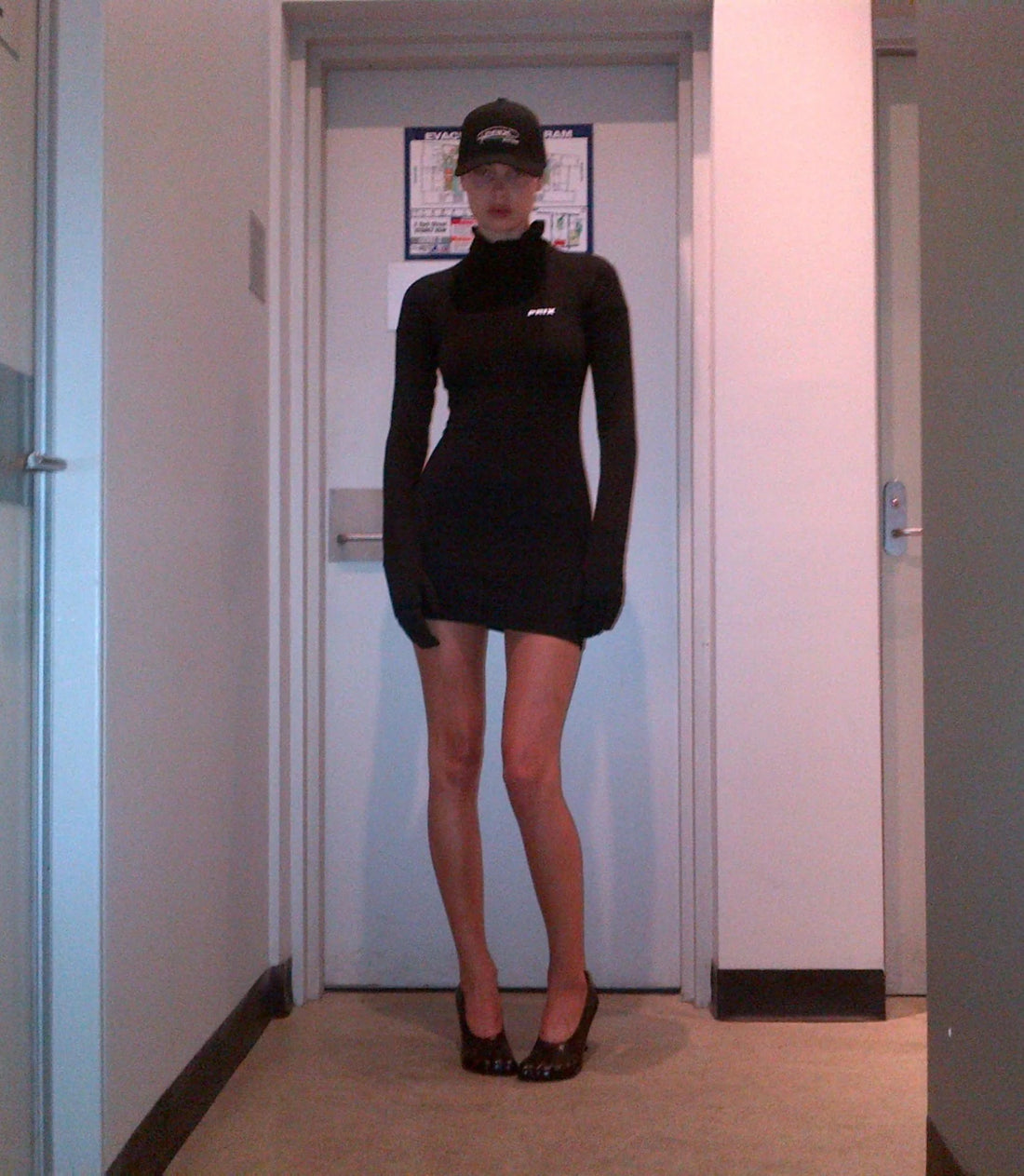 PRIX KNIGHT DRESS BLACK