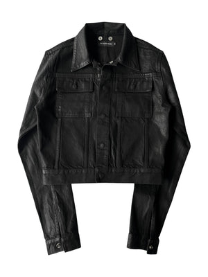 017GLM WAXED DENIM JACKET