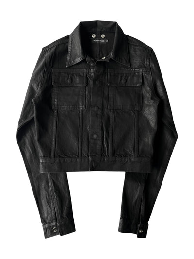 017GLM WAXED DENIM JACKET