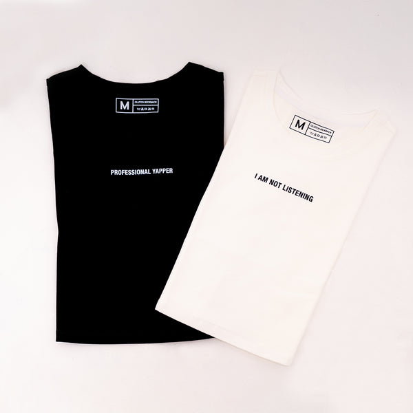 The Clutch Kickback Queens Baby Tees (White)
