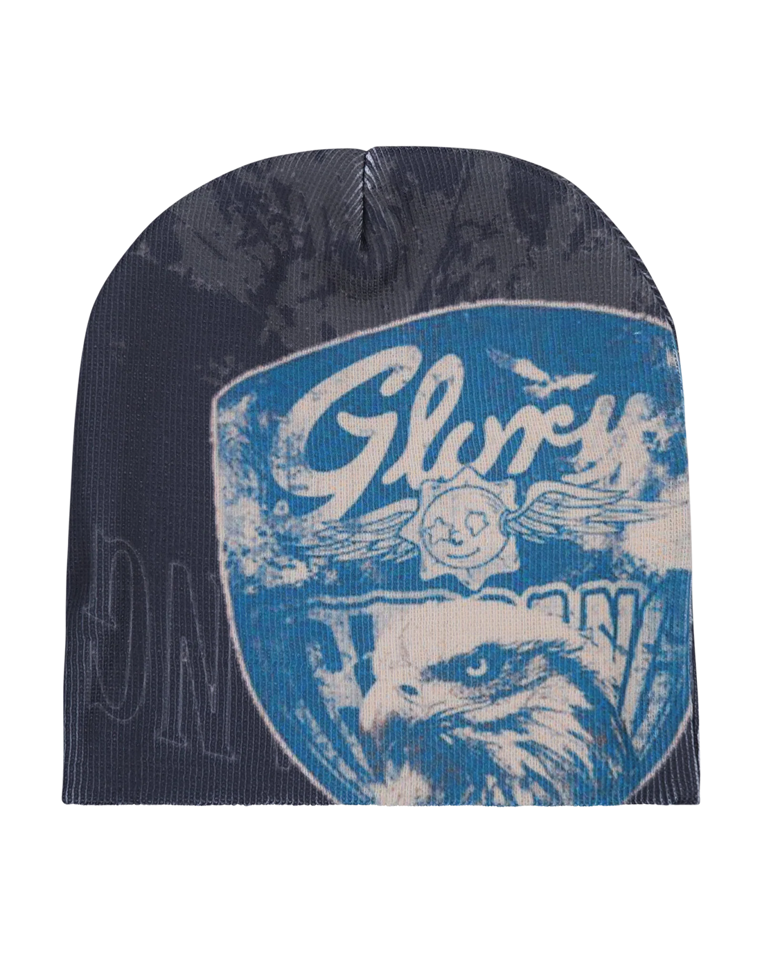 GLO GANG Make It Dirty Cut Off Sleeve Tee Beanie