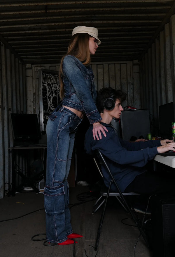 PRIX 98 DENIM BOOTCUT JEANS INDIGO