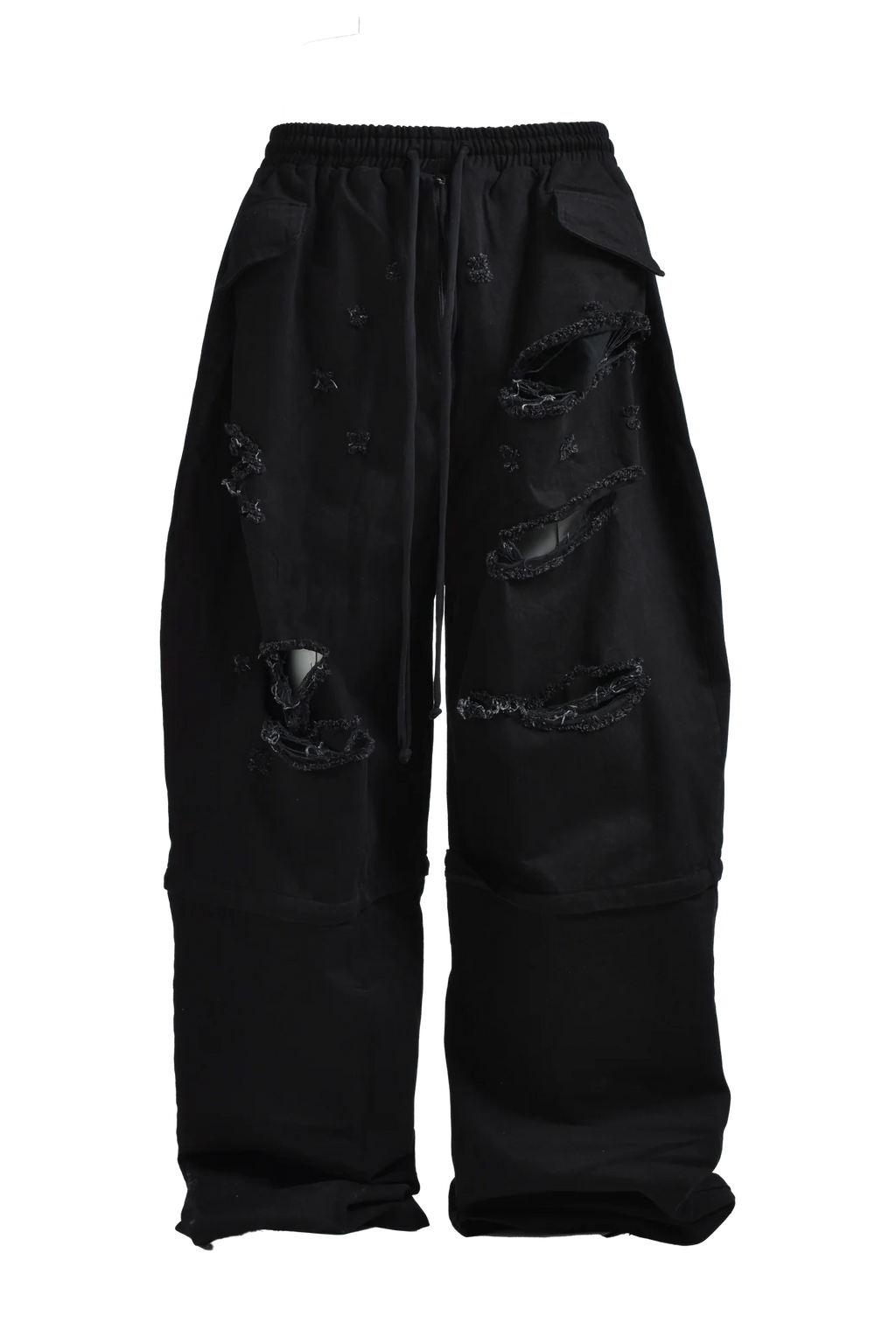 YORI SPORT ZIP OFF UNDERWEAR DENIM (BLACK) – H4LO YORI SPORT ZIP OFF UNDERWEAR DENIM (BLACK) – H4LO