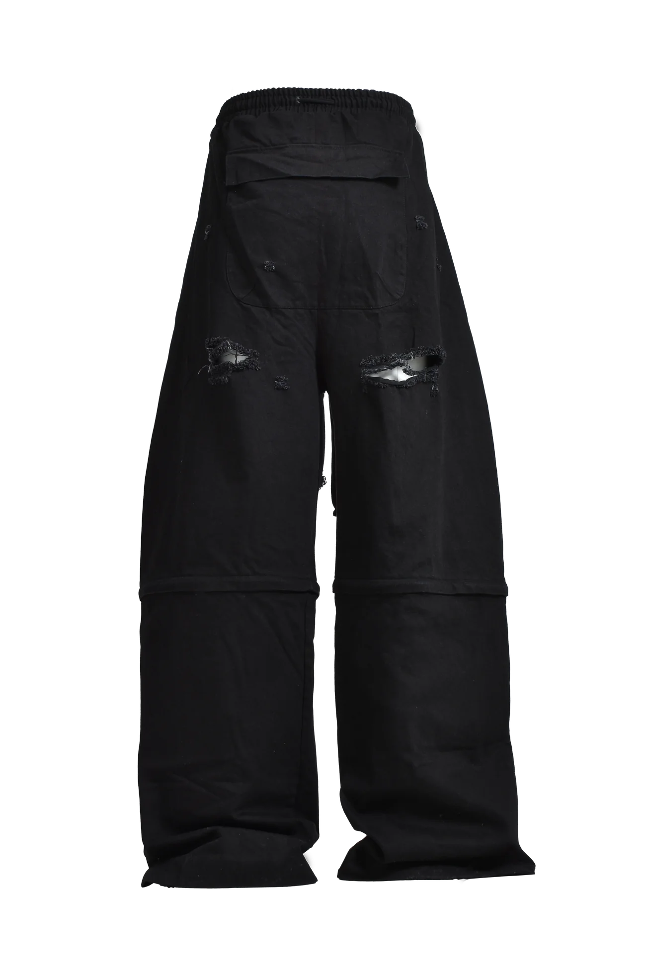 ヨリスポーツ YORI SPORT ZIP-OFF UNDERWEAR DENIM ダメージ加工ジップ 