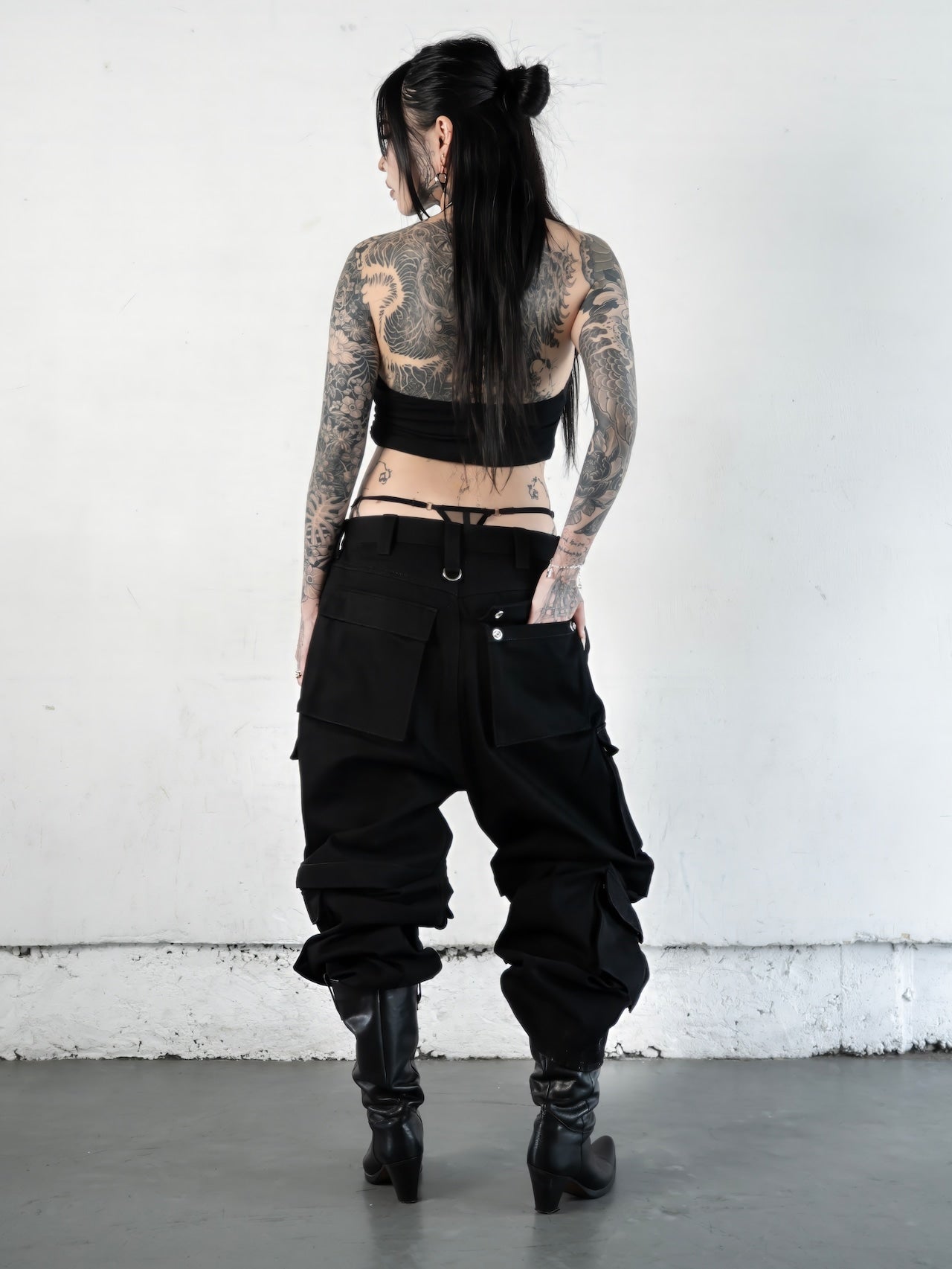 パンツ 015RAW 2WAY BAGGY CARGO JEANS NO MASS PROD. Official Retailer (ノーマスプロッド) 公式通販 – H4LO
