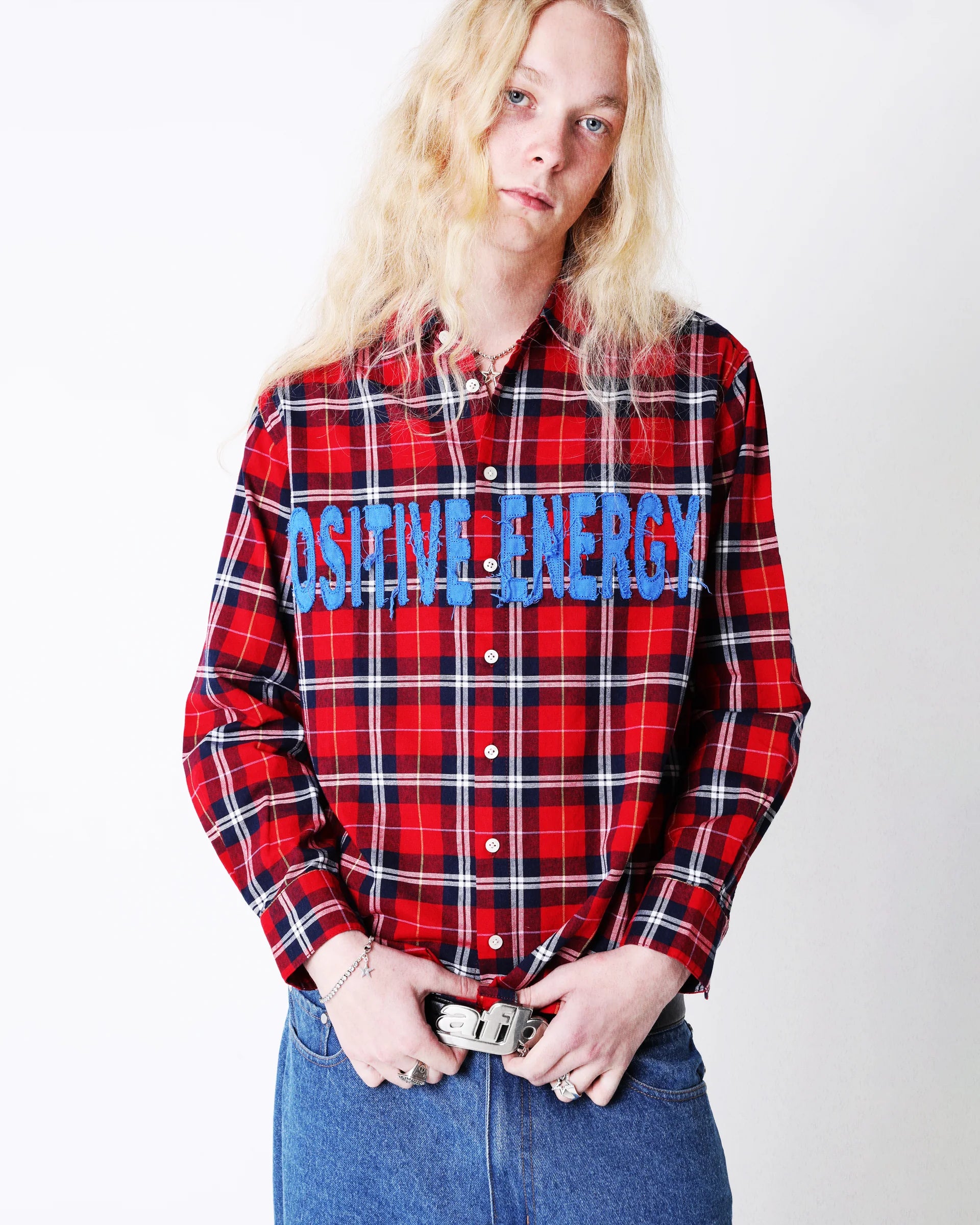 AFB シャツ POSITIVE ENERGY SPANGLE Shirts – SHIRTS⁄スパンコール 
