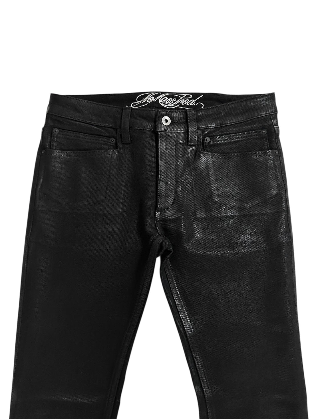 NO MASS PROD. 012GLM WAXED SKINNY JEANS