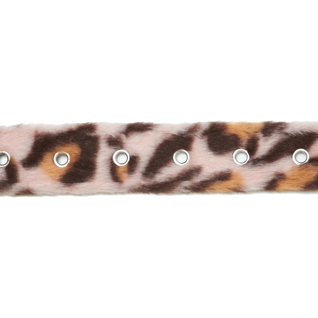 AFB Fur Belt (Leopard Pink)