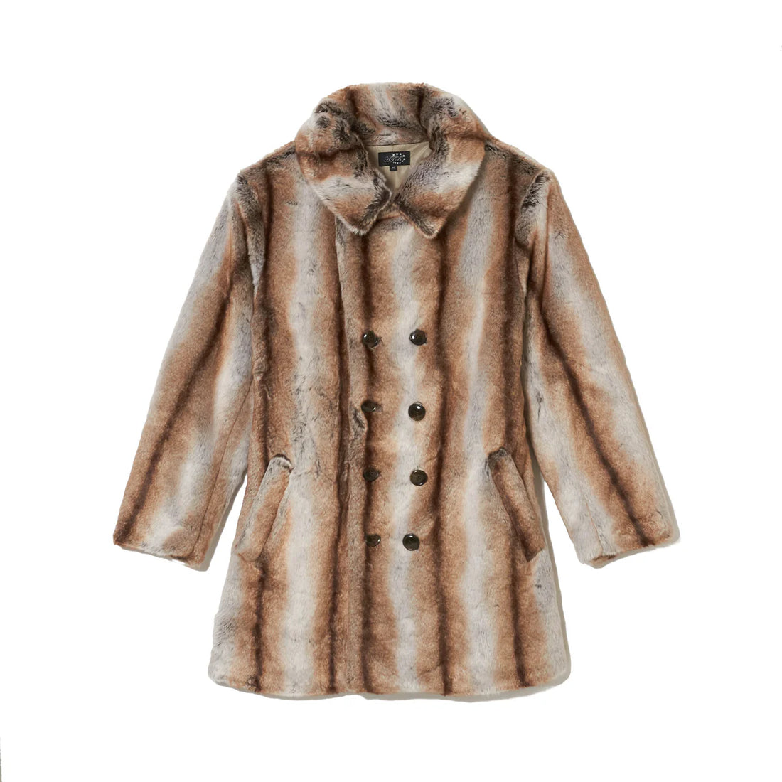 AFB Faux Fur Coat (Leopard)