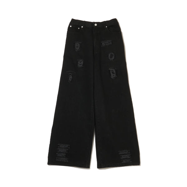 AFB PATCHED DENIM PANTS