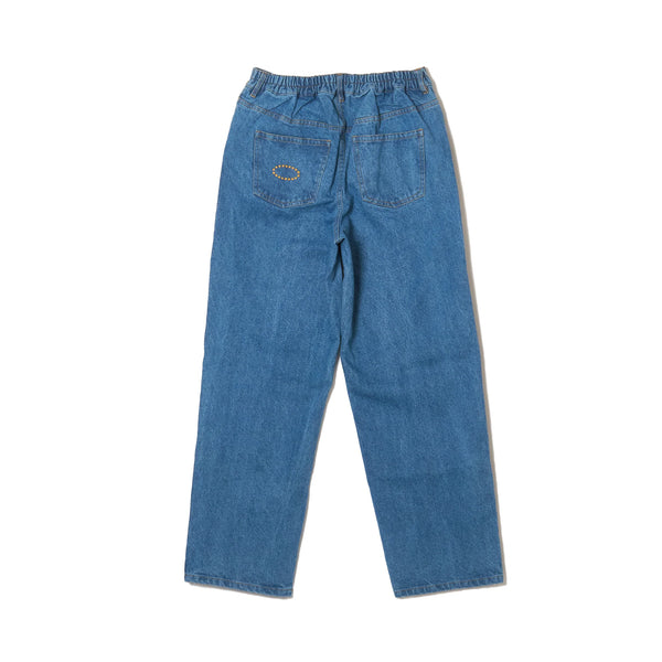 AFB STRAIGHT STUDDED PANTS (BLUE)