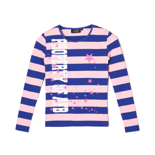 AFB POA BORDER TEE (PINK)