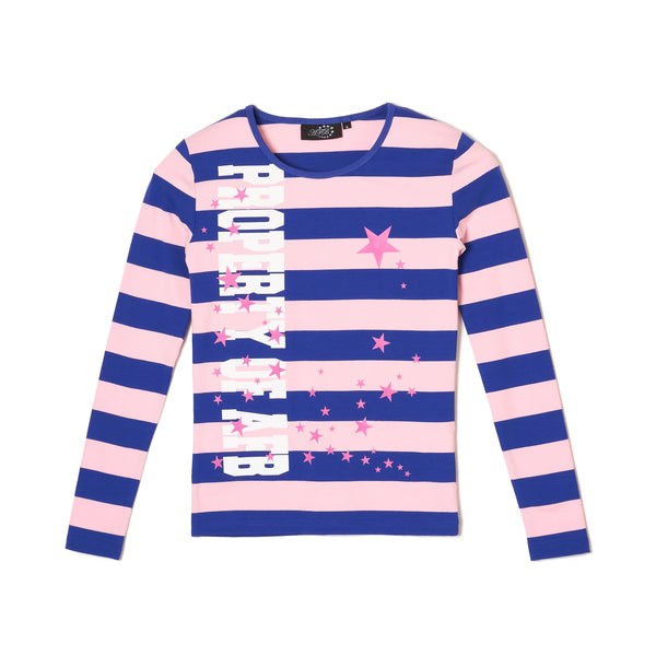 AFB POA BORDER TEE (PINK)