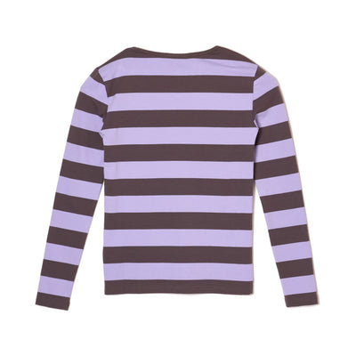 AFB POA BORDER TEE (PURPLE)