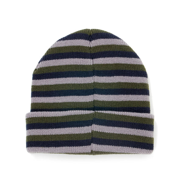 AFB DOUBLE BEANIE (GREY / GREEN)