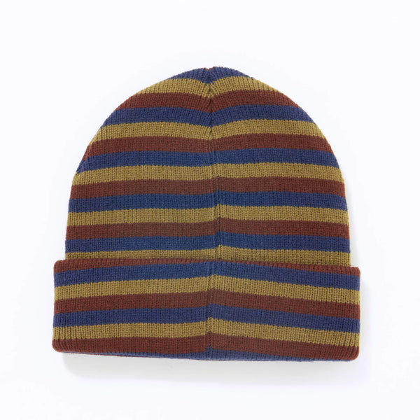AFB DOUBLE BEANIE (OLIVE / NAVY)
