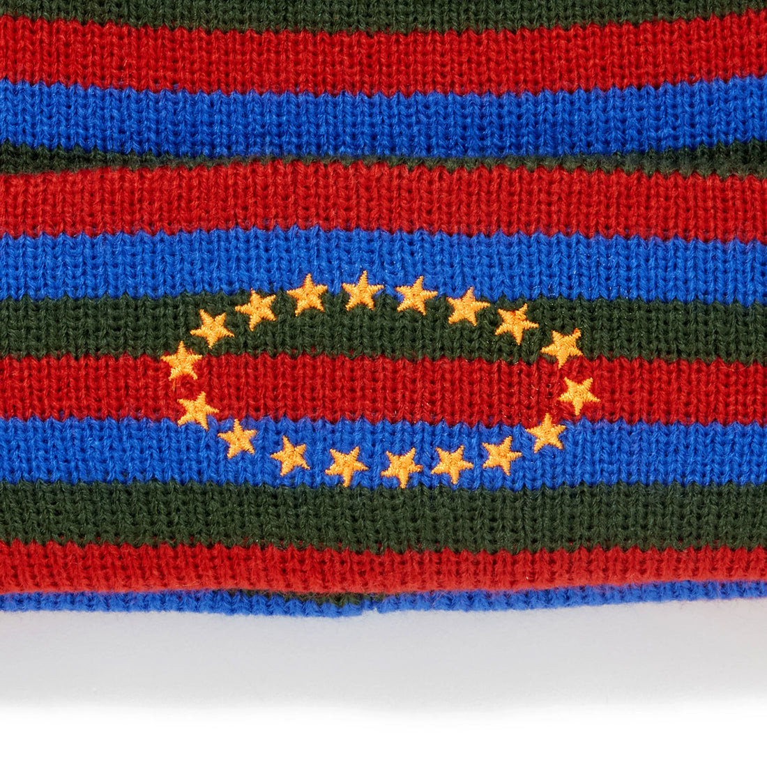 AFB DOUBLE BEANIE (BLUE / RED)