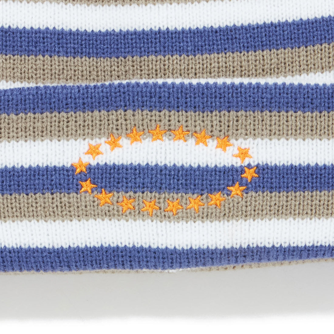 AFB DOUBLE BEANIE (GREY / PURPLE)