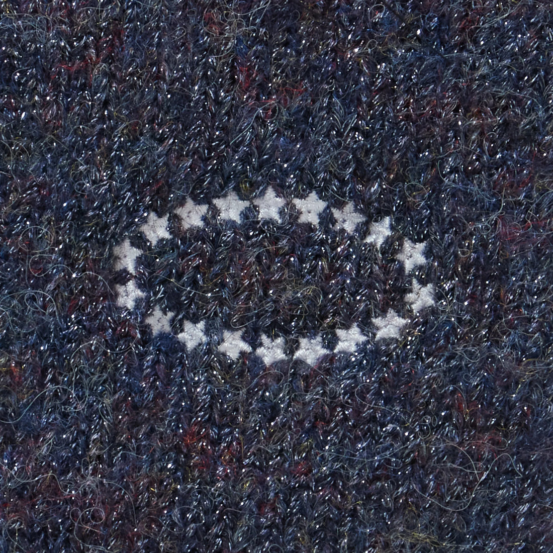 AFB STAR FINGERLESS GLITTER GLOVE (NAVY)