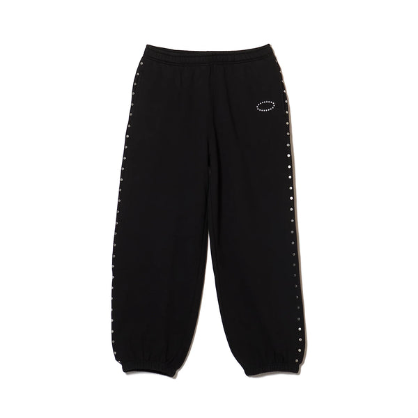 AFB STUDDED BIG SWEAT PANTS (BLACK)