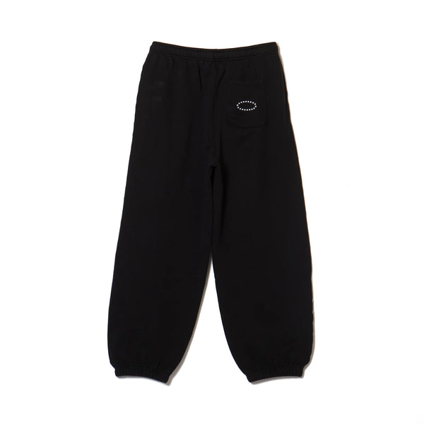 AFB STUDDED BIG SWEAT PANTS (BLACK)