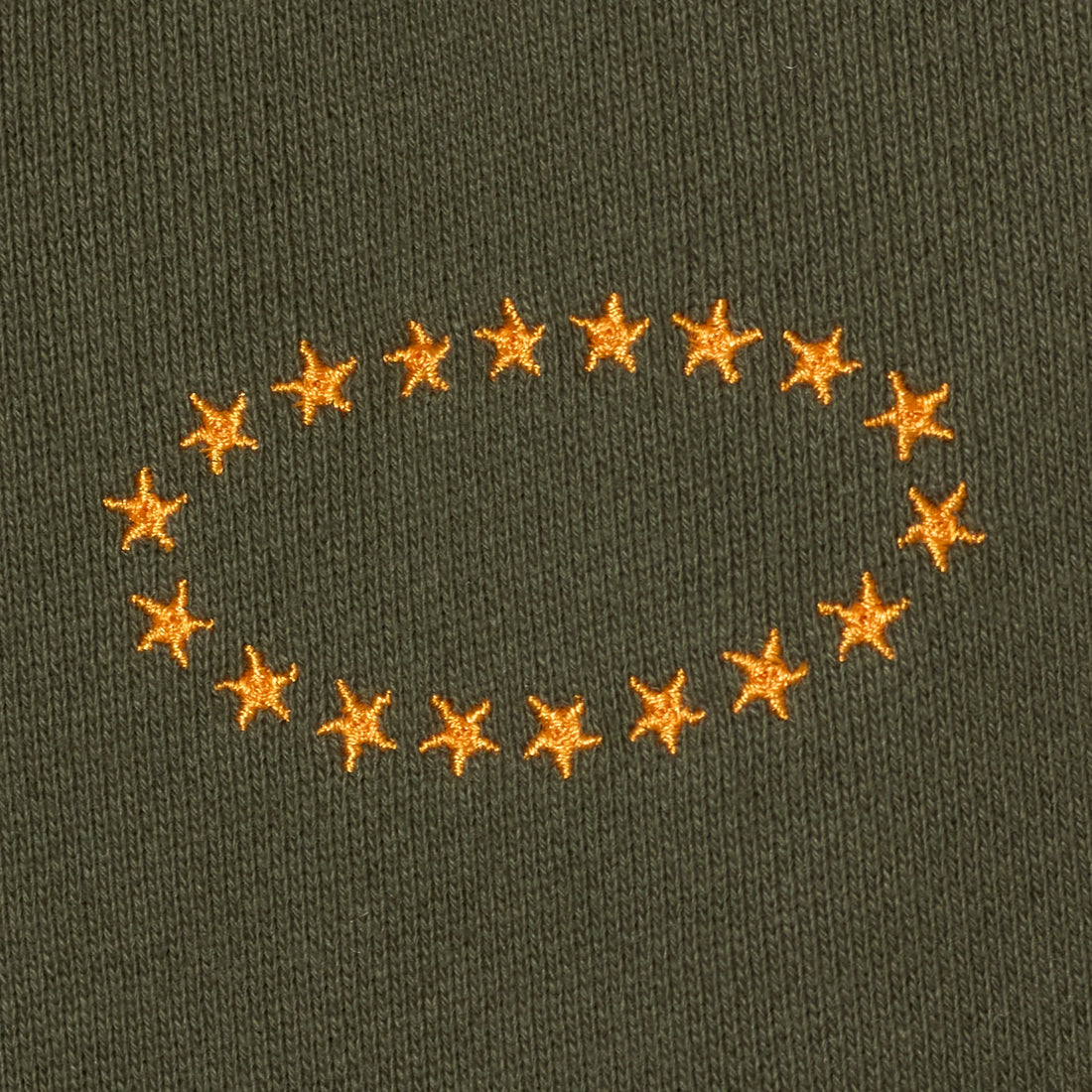 AFB STUDDED BIG SWEAT PANTS (OLIVE)