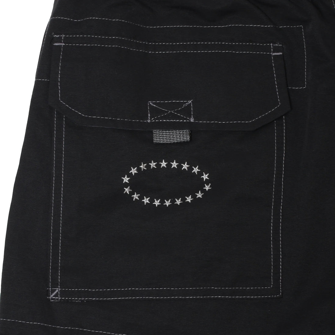 AFB NYLON CARGO PANTS (BLACK)