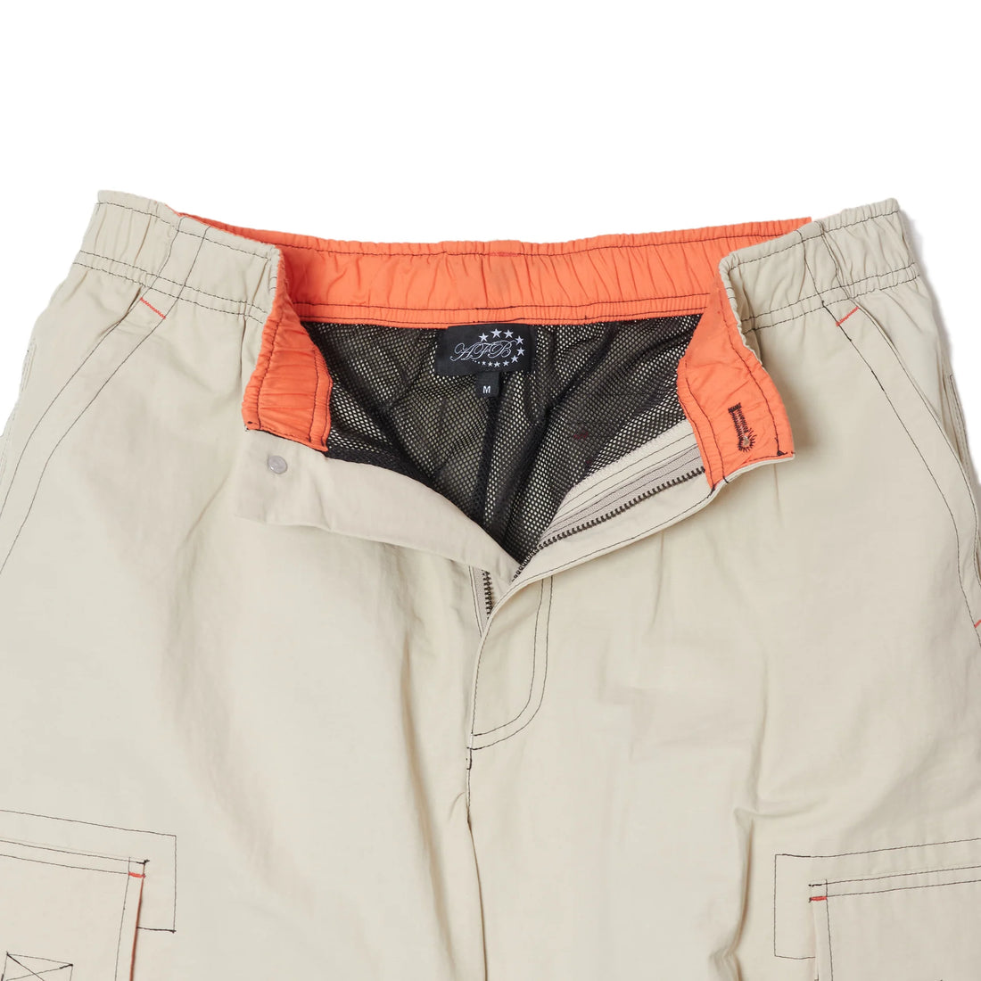 AFB NYLON CARGO PANTS (BEIGE)