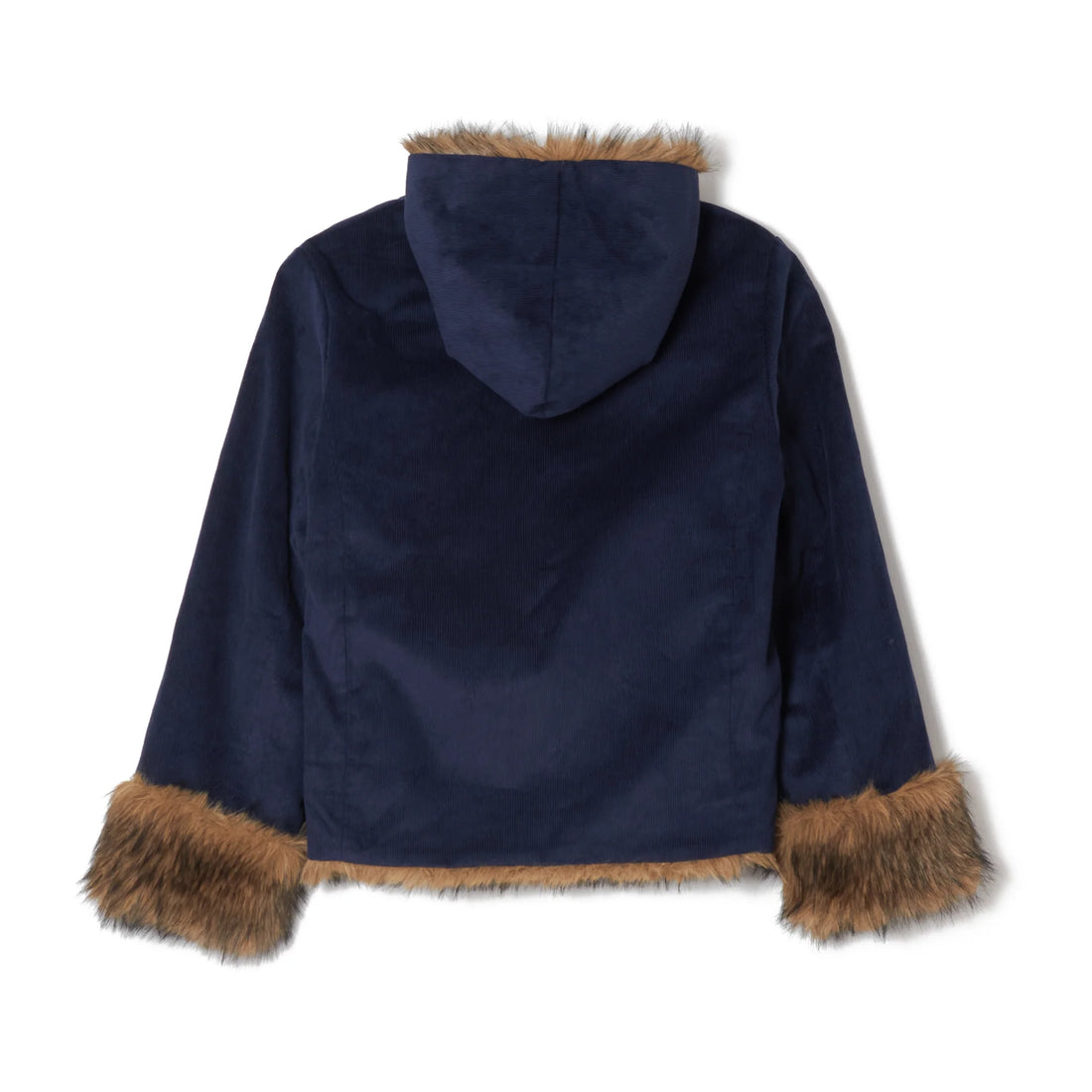 AFB REVERSIBLE FUR JACKET (NAVY)